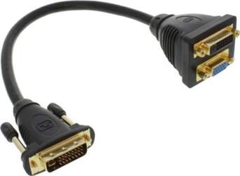 Adapter AV InLine DVI-I - D-Sub
