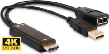 Adapter AV MicroConnect HDMI - DisplayPort