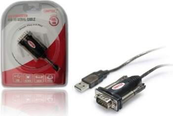 Adapter USB- 1xRS-232 + Adapter DB9F/DB25M