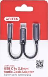 Adapter USB Unitek USB-C - Jack