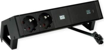 Bachmann DESK2 2xprotective contact USB C