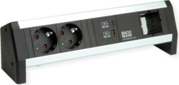 Bachmann DESK 2xprotective contact USB A&C