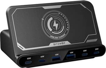 BlitzWolf BW-S27 1-in-1 bezvadu lādētājs |