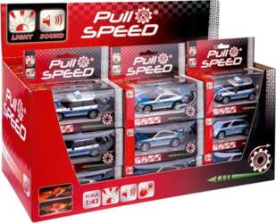 Carrera Pull&speed Sound & Light Police