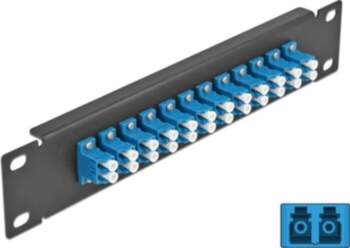 Delock 10" Fiber Optic Patch Panel
