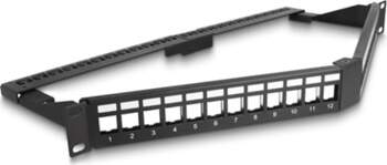 Delock 19" Keystone Patch Panel 24