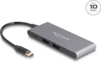 Delock 4 Port USB Type-C™ Hub