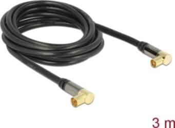 Delock Antenna Cable IEC Plug Angled