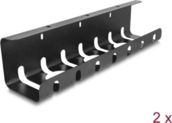 Delock Cable holder for under-table mounting