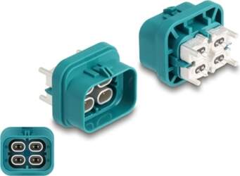 Delock HDMTD quad plug for PCB