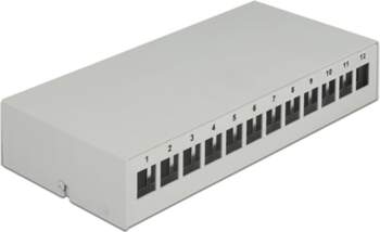 Delock Keystone Patch Panel 12 Port