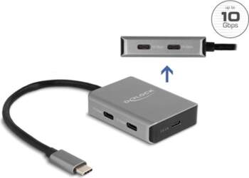 Delock USB 10 Gbps 4 Port