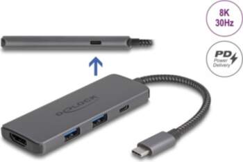 Delock USB Type-C™ Docking Station 8K