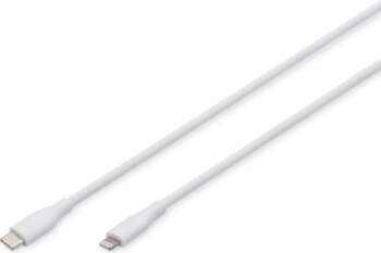 Digitus Lightning silicone connection cable, USB-C