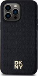 DKNY PU Leather Repeat Pattern Stack
