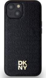 DKNY PU Leather Repeat Pattern Stack