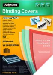 Fellowes Binding Covers A4 Clear PVC
