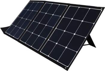 Folding Solar Panel 120W, 2xUSB, QC3