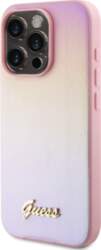 Guess GUHCP15XPSAIRSP Saffiano Iridescent Script Case