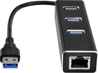 HUB USB SilverStone 1x RJ-45 +