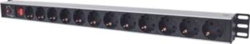 Intellinet Vertical Rackmount 12-Output Power Distribution