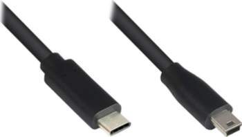Kabel USB Alcasa USB-C - microUSB