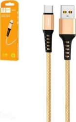 Kabel USB Denmen USB-A - USB-C