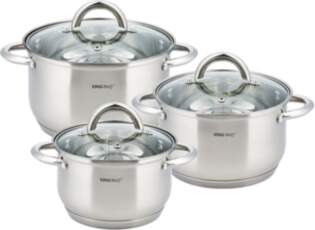 KING HOFF Kitchen pot set. 3