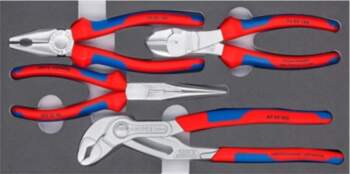 KNIPEX Pliers Set Basic Chrom 00