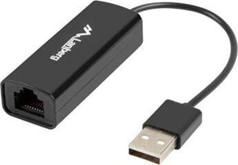 Lanberg USB-A RJ-45 interface / gender