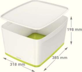 Leitz MyBox Storage tray Rectangular Acrylonitrile