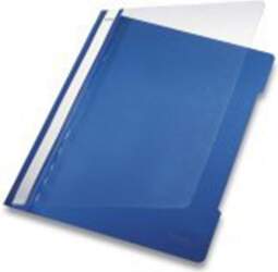 Leitz Standard Plastic File A4 Blue