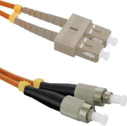Qoltec Optic Patchcord SC/UPC - FC/UPC