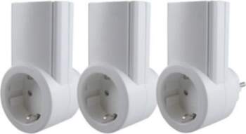 REV wireless Socket Set white 3+1