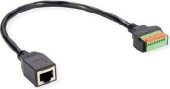 Roline Cable Adapter, RJ45 Socket to