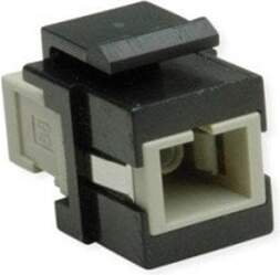 Roline Fiber Optic Keystone Jack, SC