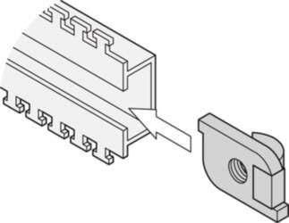 Schroff Slide Nut Kit for C-Rail