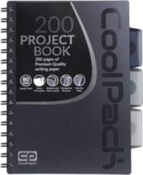 Spiral note book A5 Coolpack Grey