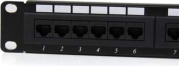 StarTech Patch panel 19" 1U 24x