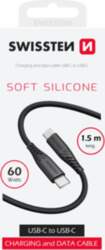 Swissten Soft Silicone 60W Data Cable