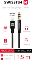 Swissten Textile Audio Adapter Lightning /