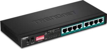 Trendnet Switch 8-port Gbit PoE+ long