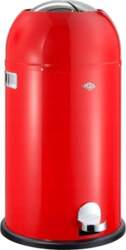 WESCO Kickmaster Soft Trash Bin red