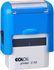 Zīmogs COLOP Printer C10, zils korpuss