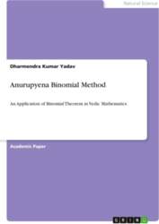 Anurupyena Binomial Method: An Application of