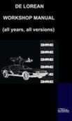 De Lorean Factory Workshop Manual