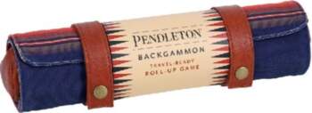 Pendleton Serape Pattern Backgammon: Travel-Ready Roll-Up