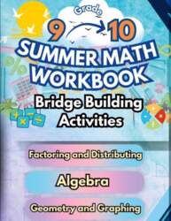 Summer Math Workbook | 9-10 Grade