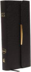 NKJV, Checkbook Bible, Compact, Bonded Leather
