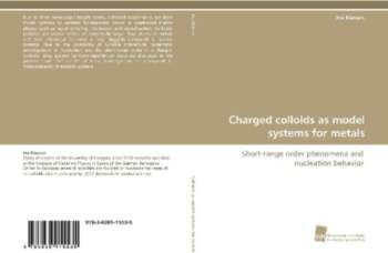 Charged colloids as model systems for